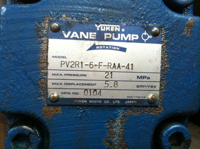 Yuken Vane Pump